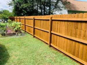 Fence power washing results in Middle Tennessee