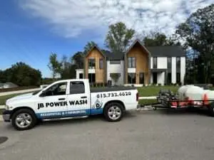 House pressure washing results in Middle Tennessee