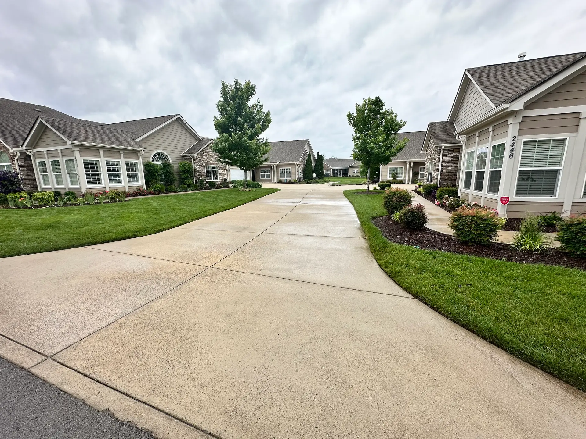 Community Services | Driveway cleaning completed. | JB Power Wash®