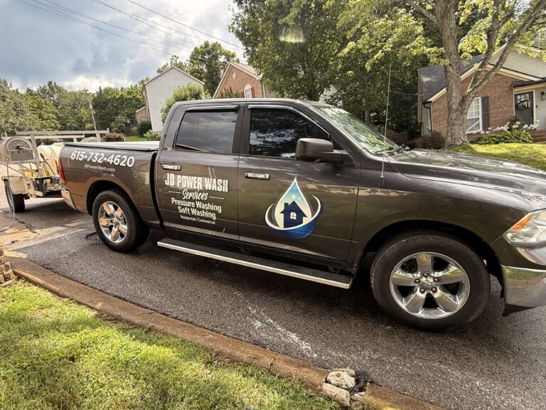 JB Power Wash Company Truck