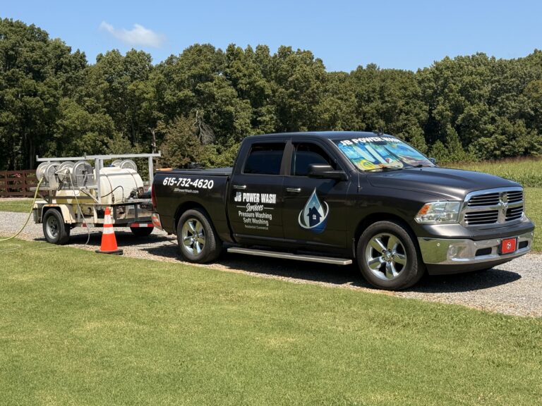 JB Power Wash Company Truck