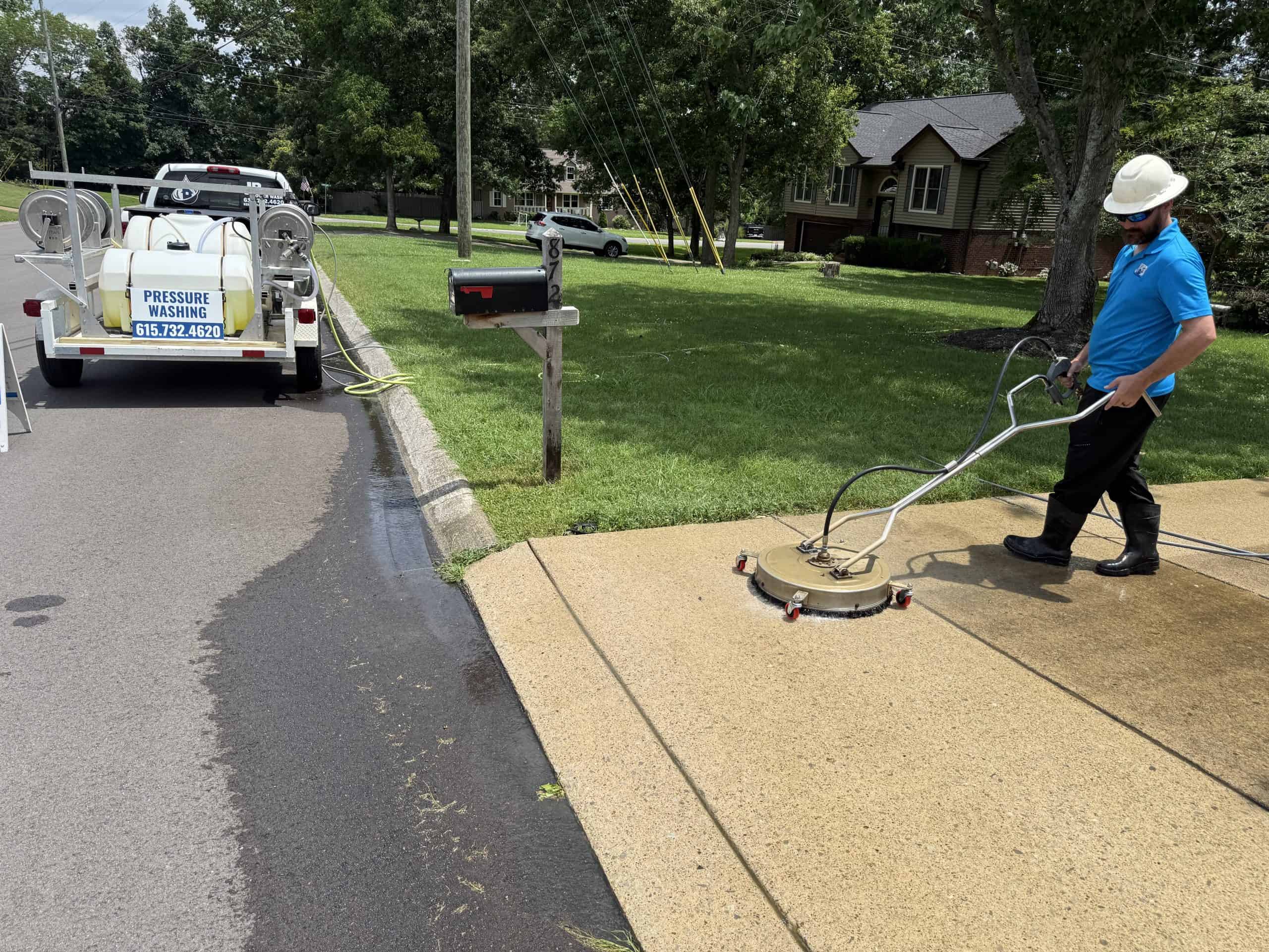 JB Power Wash® | Driveway washing.