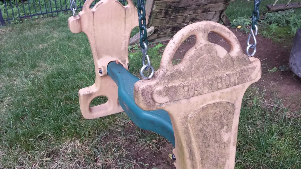 Playground Equipment Washing Services - Before