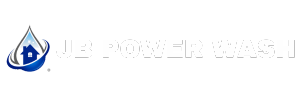 White JB Power Wash logo